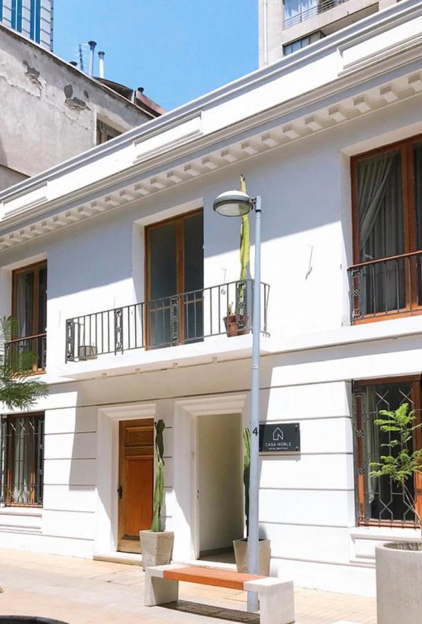 Hotel Boutique Casa Noble Santiago de Chile Exteriör bild